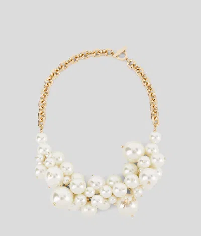 Karl Lagerfeld K/signature Pearls Choker
