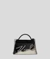 Karl Lagerfeld K/signature Pony Crossbody Bag