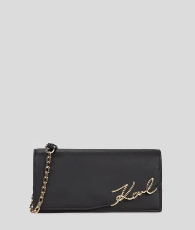 Karl Lagerfeld K/signature Portemonnaie Zum Umhängen In Multi