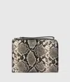 Karl Lagerfeld K/signature Python Travel Pouch