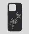 Karl Lagerfeld K/signature Rubber Iphone 15 Pro Case
