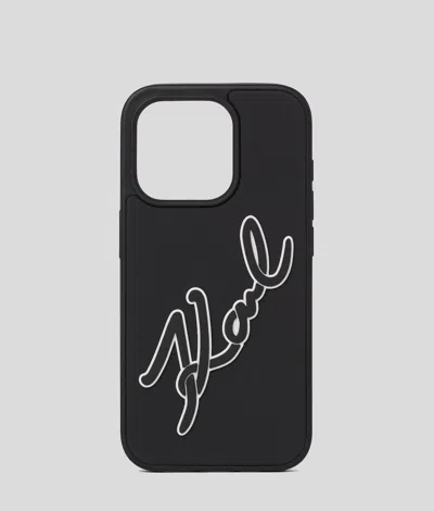 Karl Lagerfeld K/signature Rubber Iphone 16 Pro Case