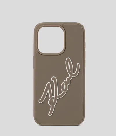 Karl Lagerfeld K/signature Rubber Iphone 16 Pro Case