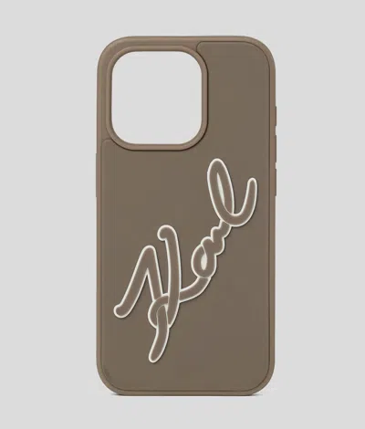 Karl Lagerfeld K/signature Rubber Iphone 16 Pro Max Case