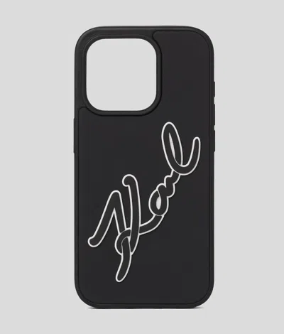 Karl Lagerfeld K/signature Rubber Iphone 16 Pro Max Case