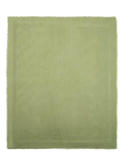 Karl Lagerfeld K/signature Scarf In Green