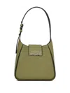 Karl Lagerfeld K/signature Shoulder Bag In Green
