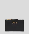 Karl Lagerfeld K/signature Slim Bi-fold Wallet