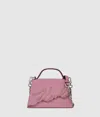 Karl Lagerfeld K/signature Small Crossbody Bag In Pink