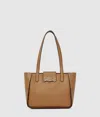 Karl Lagerfeld K/signature Small Tote Bag In Brown