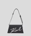 Karl Lagerfeld K/signature Studded Shoulder Bag