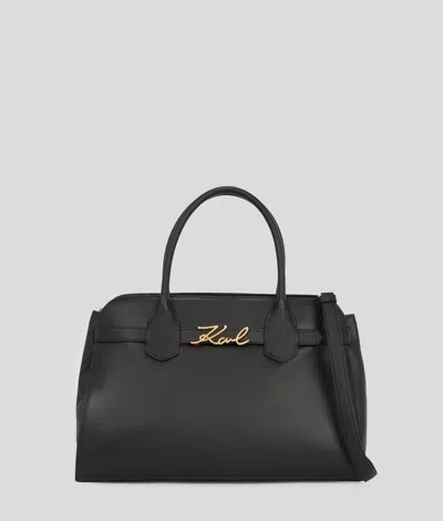 Karl Lagerfeld K/signature Top-handle Bag