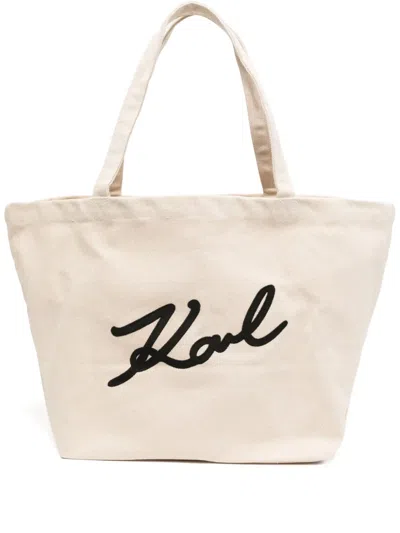 Karl Lagerfeld Ksignature Tote Bag