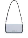 Karl Lagerfeld K/signature Two-way Cross Body Bag In Blue