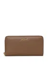 Karl Lagerfeld K/signature Wallet In Braun