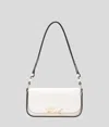 Karl Lagerfeld K/signature Zweiweg-umhängetasche In White