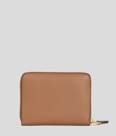 Karl Lagerfeld K/signature Mittelgrosses Portemonnaie In Brown