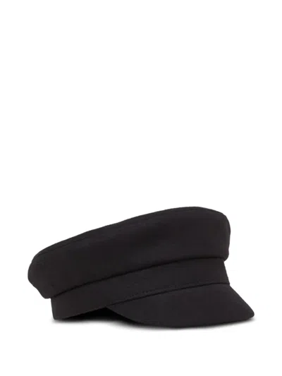 Karl Lagerfeld K/sketch Schiffermütze In Black