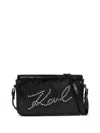 Karl Lagerfeld K/skuare Cross Body Bag In Black