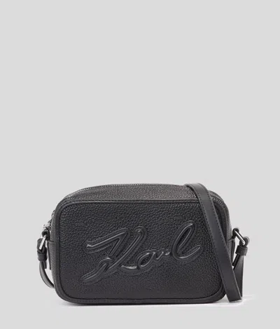 Karl Lagerfeld K/skuare Grainy Camera Bag