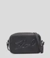 Karl Lagerfeld K/skuare Kameratasche In Genarbter Optik In Black