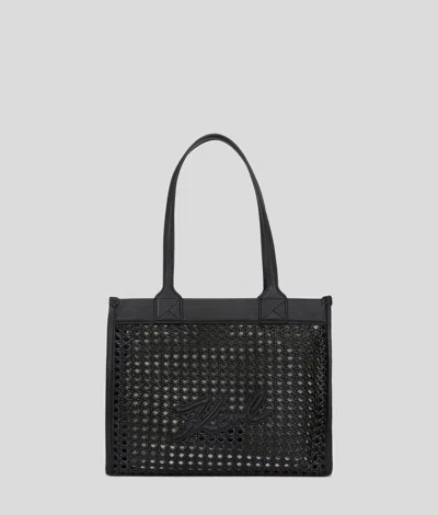 Karl Lagerfeld K/skuare Mittelgrosse Tote-bag In Black