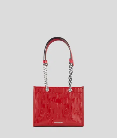 Karl Lagerfeld K/skuare Shiny Medium Tote Bag