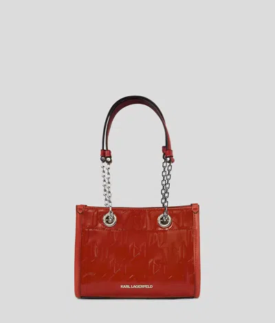 Karl Lagerfeld K/skuare Shiny Small Tote Bag