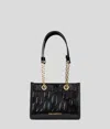 Karl Lagerfeld K/skuare Shiny Small Tote Bag