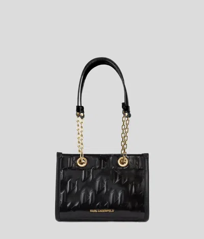 Karl Lagerfeld K/skuare Shiny Small Tote Bag