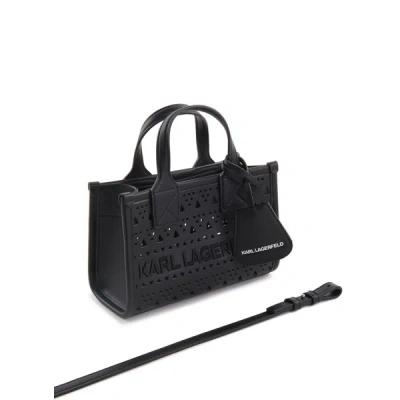 Karl Lagerfeld K/skuare Small Tote Bag In Black