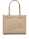 Karl Lagerfeld K/skuare Tote Bag In Neutrals