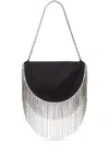 Karl Lagerfeld K/soiree Rhinestone Shoulder Bag In Black