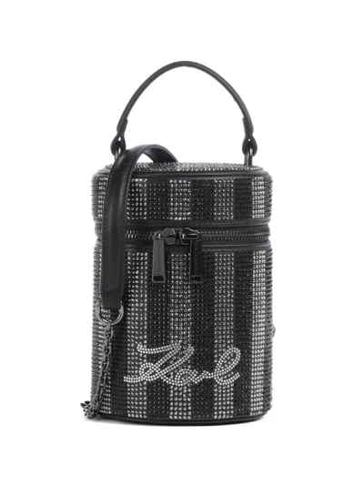 Karl Lagerfeld K/soiree Signature Tote Bag In Black