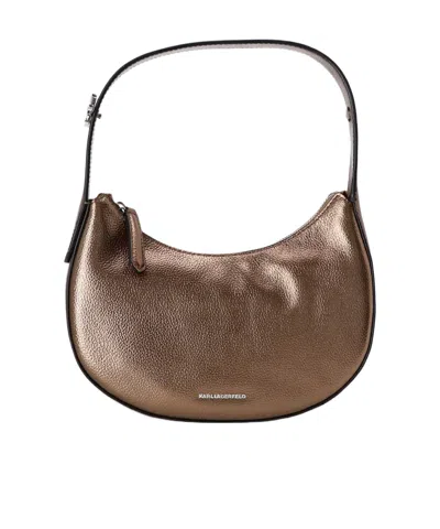 Karl Lagerfeld K/soirée Tote Bag In Brown