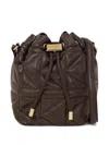 Karl Lagerfeld Kuilt Bucket In Brown