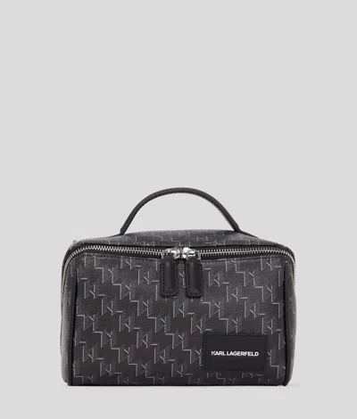 Karl Lagerfeld K/voyage Kulturbeutel In Black