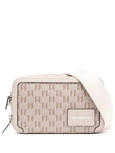 Karl Lagerfeld Kvoyage Mini-tasche In Nude