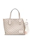 Shop Karl Lagerfeld K/voyage Small Tote Bag In Neutrals