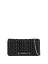 Karl Lagerfeld K/weave Crossbody Bag In Black