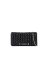 Karl Lagerfeld K/weave Crossbody Bag In Black