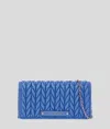 Karl Lagerfeld K/weave Crossbody Wallet