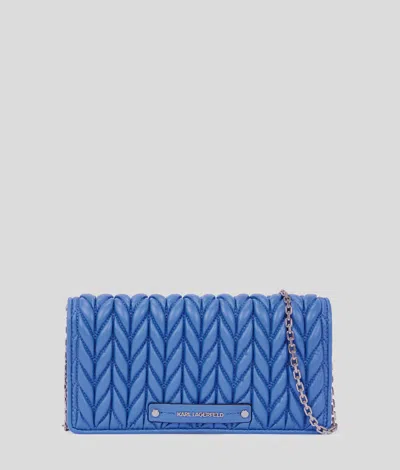 Karl Lagerfeld K/weave Crossbody Wallet