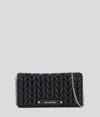 Karl Lagerfeld K/weave Crossbody Wallet