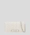 Karl Lagerfeld K/weave Crossbody Wallet