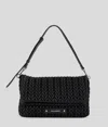 Karl Lagerfeld K/weave Large Shoulder Bag