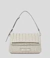 Karl Lagerfeld K/weave Large Shoulder Bag