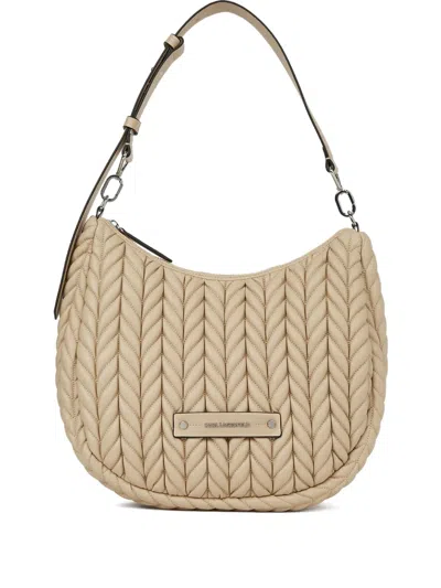 Karl Lagerfeld K/weave Tote Bag In Neutral