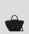 Karl Lagerfeld K/wellen Tote-bag In Black