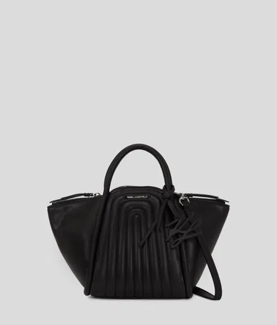Karl Lagerfeld K/wellen Tote-bag In Black
